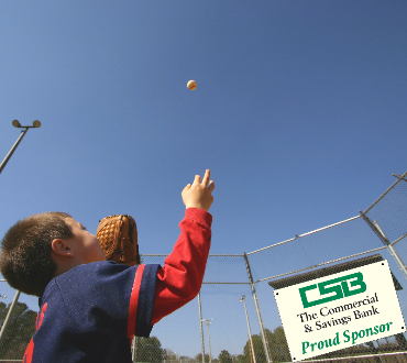 Image of a boy catching a ball