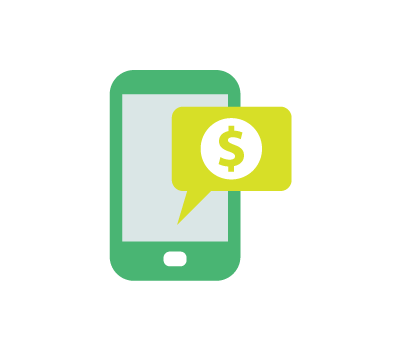 Text Banking Icon