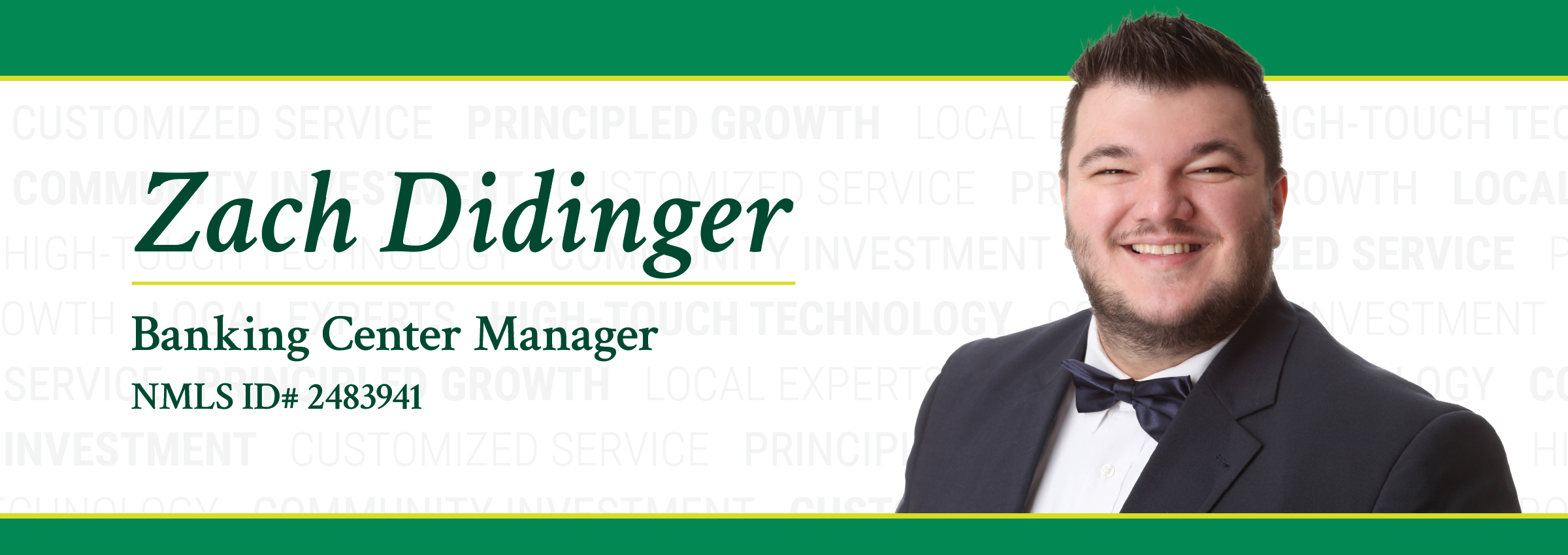 Zach Didinger Banner