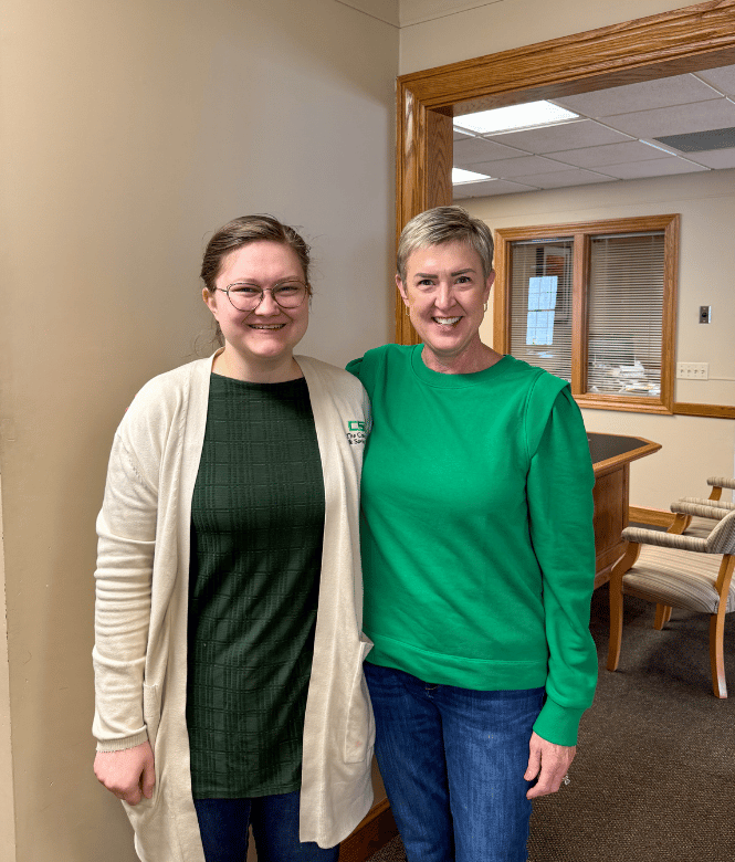 CSB Employees Wearing Green