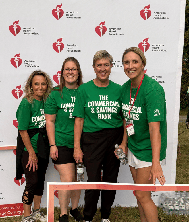 CSB Employees at American Heart Association walk