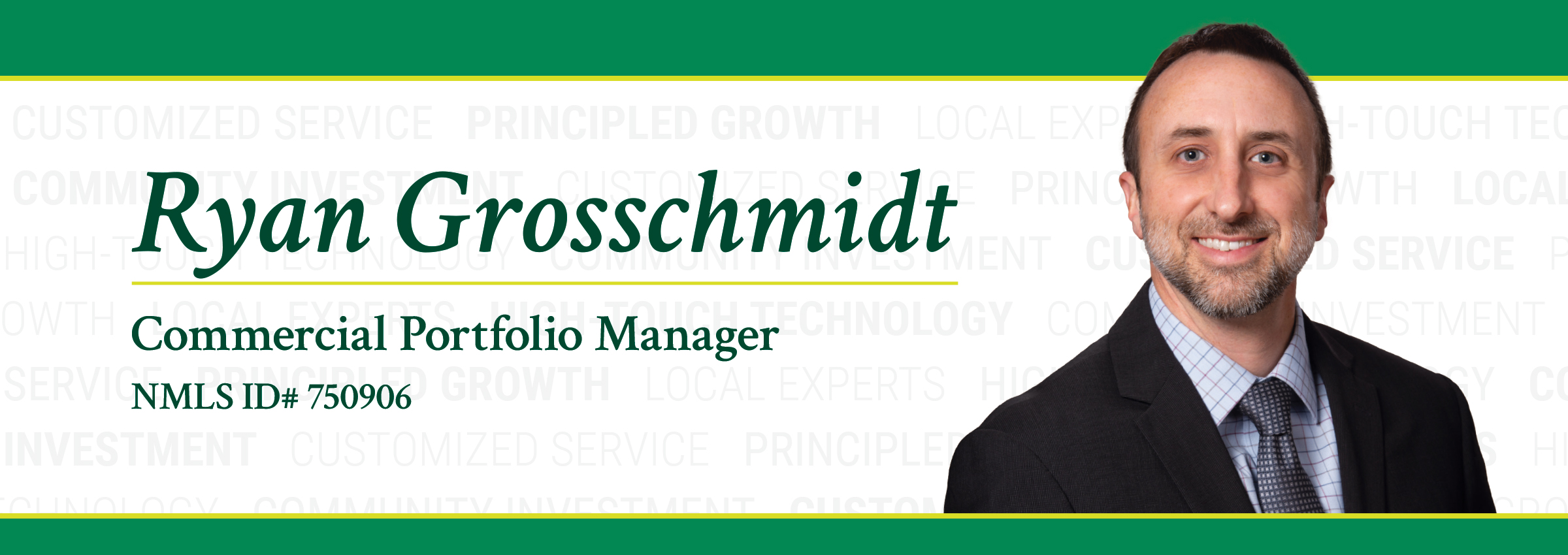 Ryan Grosschmidt Banner