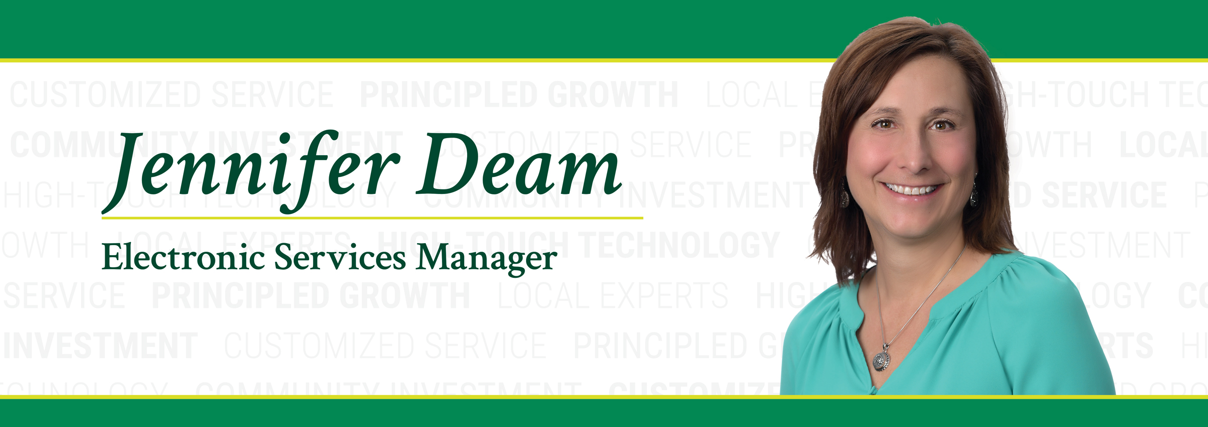 Jennifer Deam Banner