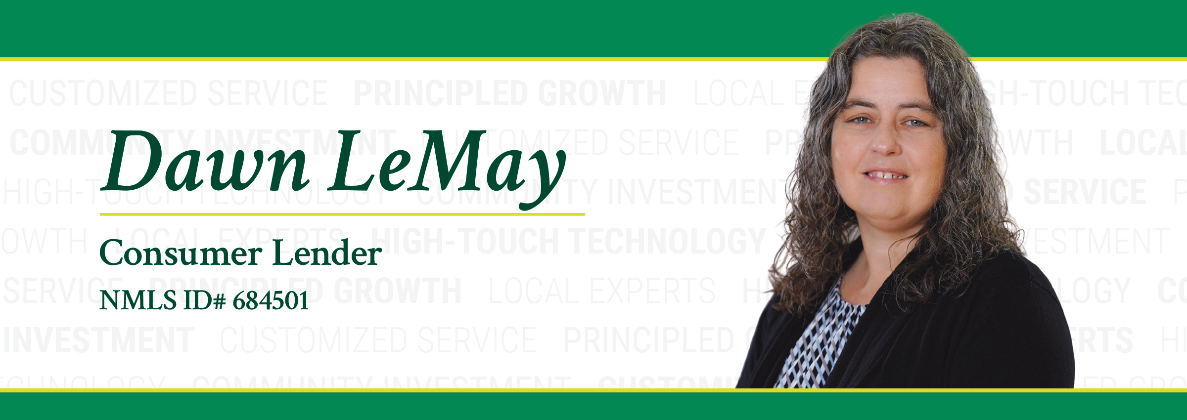 Dawn LeMay Banner